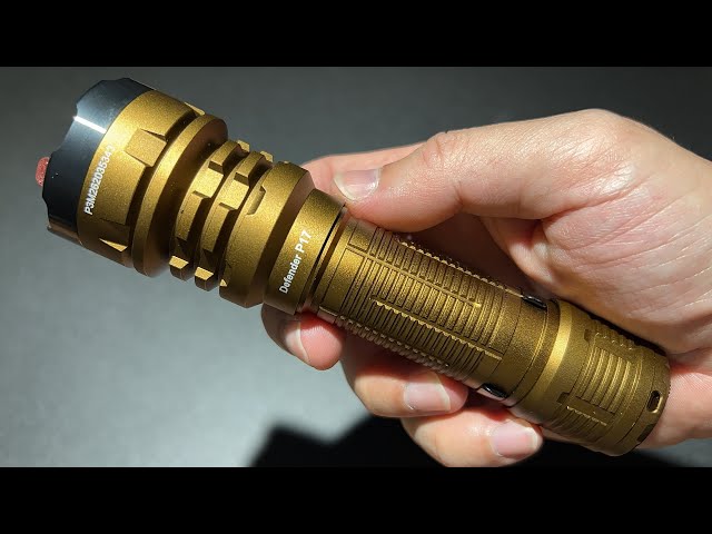 ACEBEAM P17 DEFENDER DESERT SAND สีทะเลทราย แสงแรงกระจายผสมพุ่ง