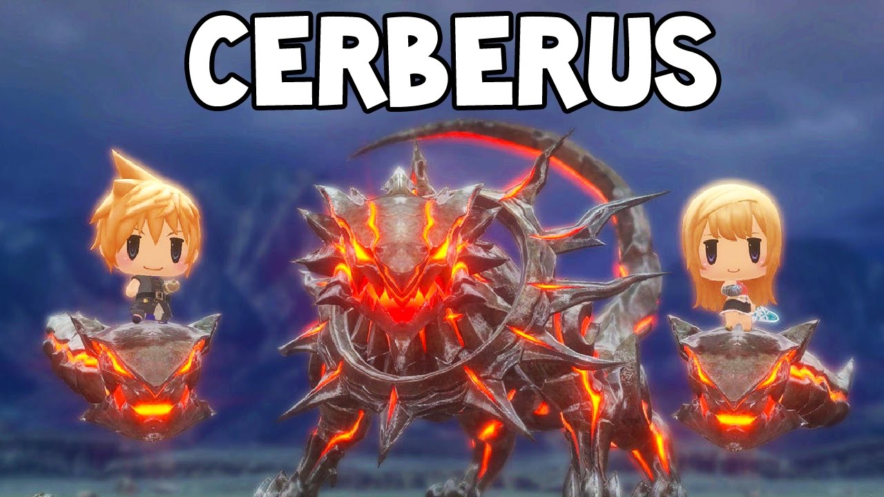 World Of Final Fantasy : HOW TO CATCH "CERBERUS" - RARE 