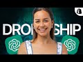 How to run a dropshipping business with the help of ChatGPT