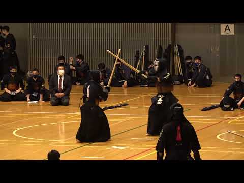 【3回戦・東京農大二×翔凜】【第16回関東全国私立高等学校選抜剣道大会】1茂木×眞下・2阿佐見×片岡・3正田×福永・4海老子川×丸野・5境野×鳥山【2023年3月18～19日小田原アリーナ】