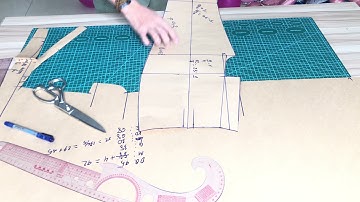 31/ Cách cắt quần âu nữ cạp cao - Thiết kế quần tây nữ lưng cao ( 0988 909 679 )