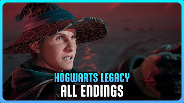 Hogwarts Legacy - All Endings (Good Ending & Bad Ending)