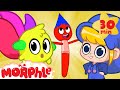 Morphle The Paintbrush - Colors and Paint | Learning Videos |  Cartoons for Kids | Morphle TV