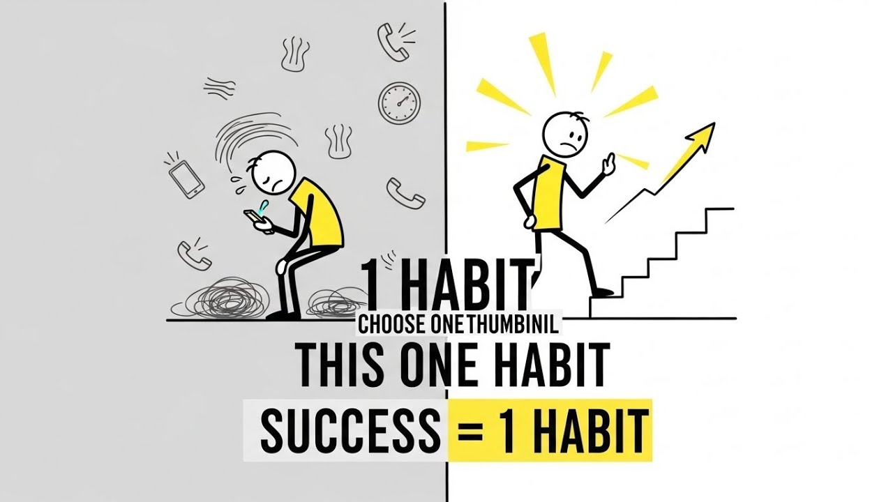 Одна привычка, которая отличает успешных людей от всех остальных.