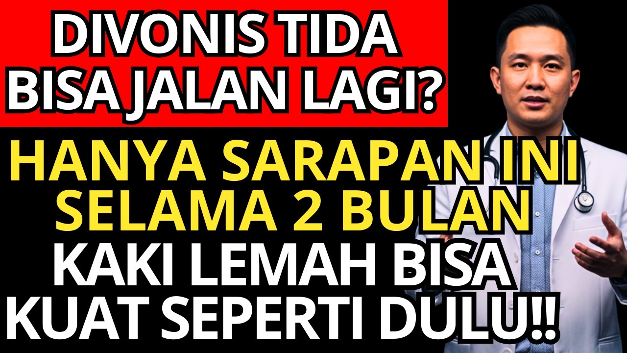 INI Rahasia Kaki dan Otot Lemah LANSIA Jadi KUAT Lagi‼️ Kesehatan Lansia
