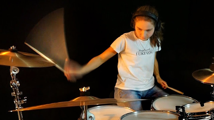 You Get What You Give Drums version - Drums performance video thumbnail