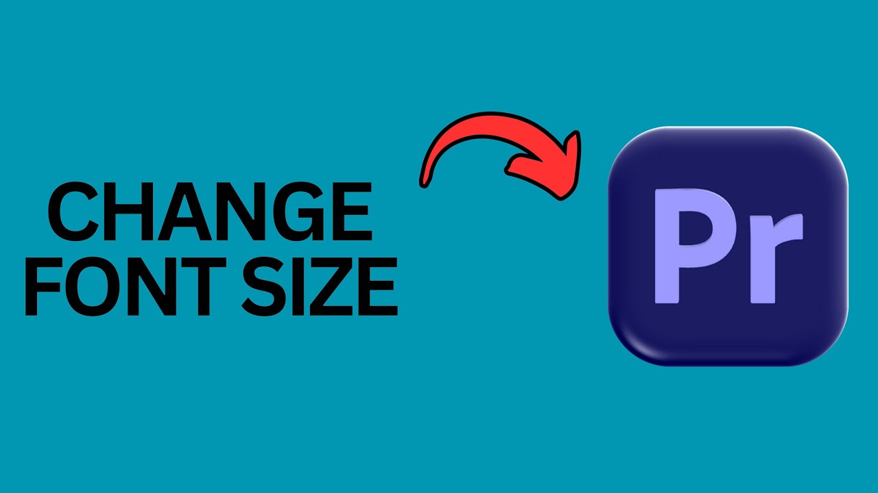 How to Change Font Size in Premiere Pro?