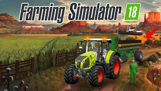 Fs 18 Grass Cutting Gameplay! Farming Simulator 18 ! Timelapse #fs18