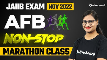 JAIIB Exam Nov 2022 | JAIIB AFB Marathon Session | Non-Stop Session By Monika Ma
