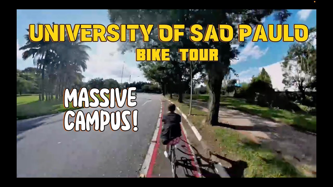 BEST university in Latin America? USP Bike Tour