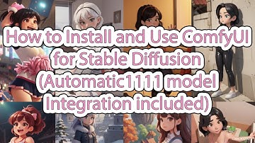 How to Install and Use ComfyUI for Stable Diffusion (Automatic1111 model Integration included)