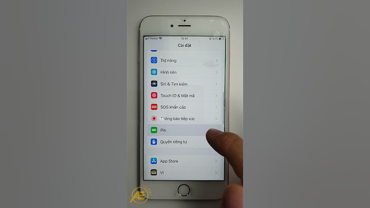 Kiểm tra độ chai pin iPad iOS 15