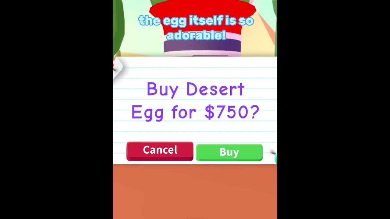 NEW CACTUS DESERT EGG IN ADOPT ME!🌵🏜️