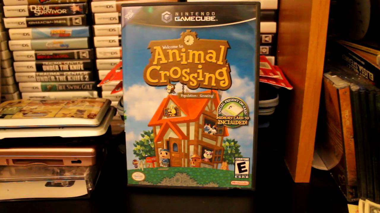 The Nintendo e-reader: Animal Crossing! - YouTube