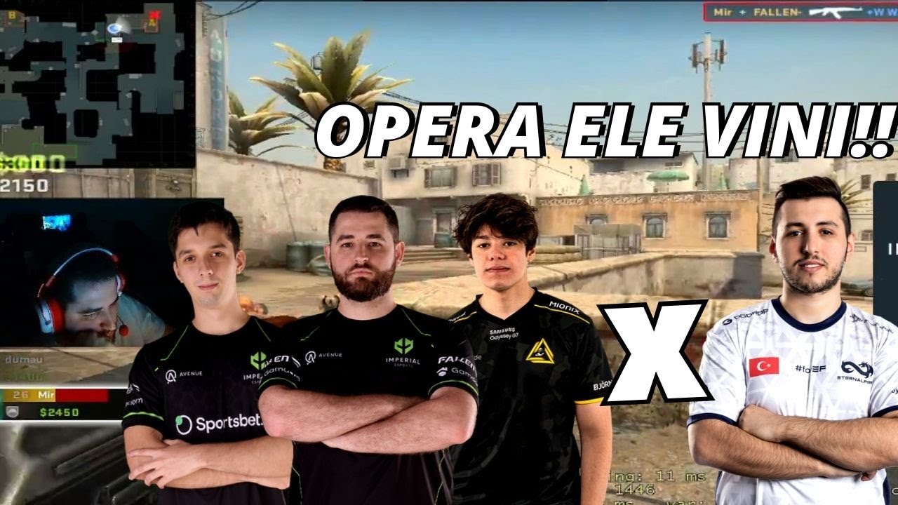 TIME FALLEN, VINI E DUMAU vs TIME XANTARES - FPL - CSGO | DUST2