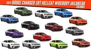 2023 Dodge Charger SRT Hellcat Widebody Jailbreak - All Color Options - Images | AUTOBICS