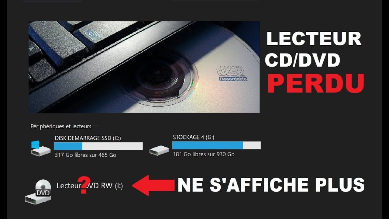 Je n'ai pas de lecteur CD/DVD dans mon PC portable, comment faire ? –  LaptopSpirit