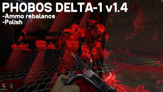 Phobos Delta 1.4 update overview (tactical mod for classic Doom)