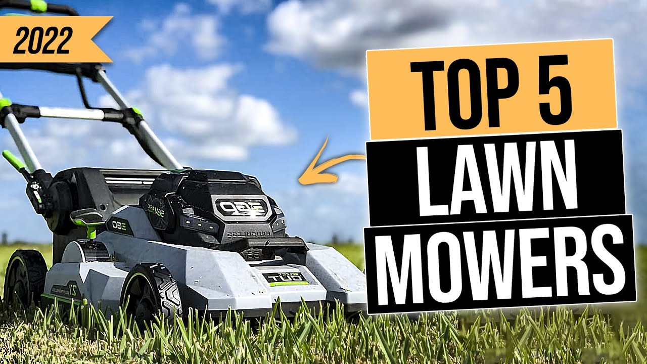 TOP 5 Best Battery Powered Lawn Mowers of [2022] YouTube