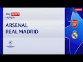 Arsenal-Real Madrid 3-0: gol e highlights | Champions League