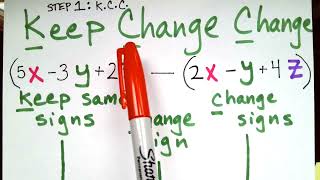 Part 3 "Simplify the Polynomial Expressions?" G.E.D. Test Question = Step By Step on How to ANSWER