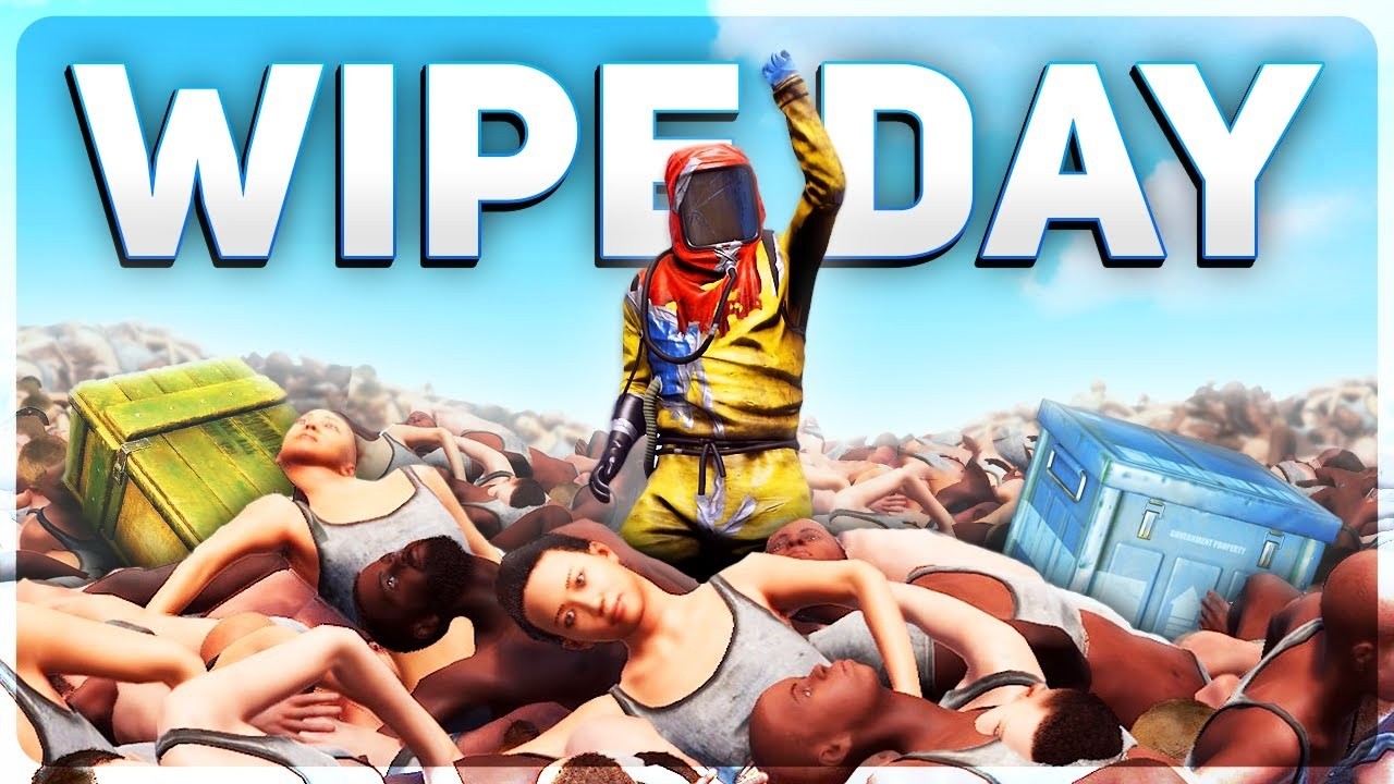 Rust Wipe Day In vanilla Server