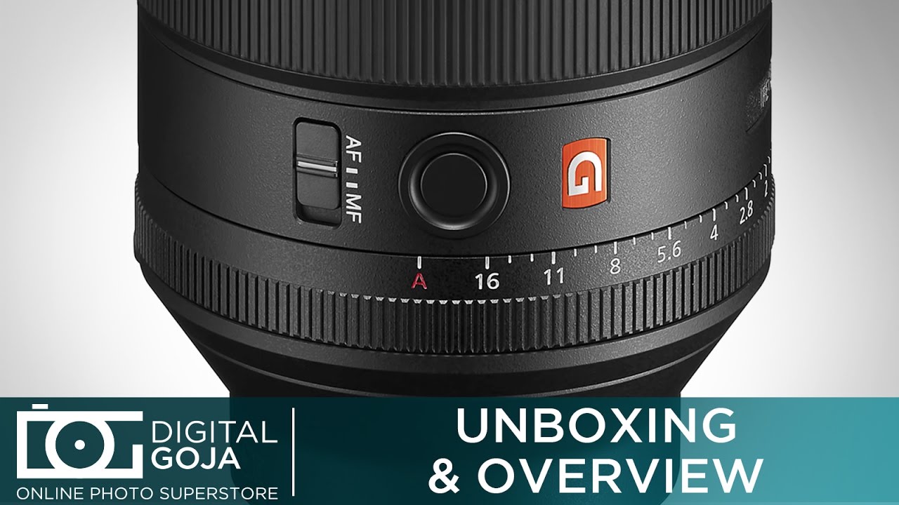 Sony FE 85mm f/1.4 GM Lens (SEL85F14GM) | Unboxing & Overview - YouTube