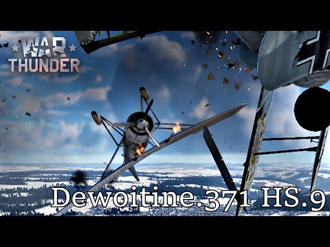 [Dewoitine D.371 HS.9] Is it a crime to swing around twin 20mm cannons at BR 1.3? Yukkuri Air Com...