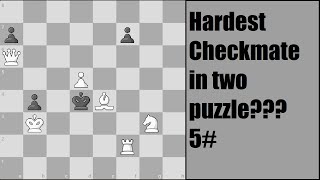 Checkmate in Two Puzzles Test (Very Hard) 