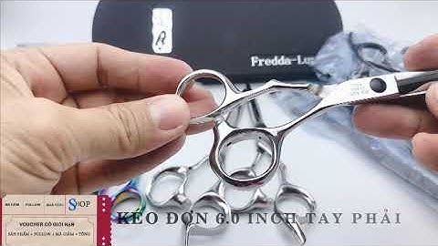 Kéo Cắt Tóc Đơn Tay Phải 6.0 inch Độ Nung Thép 440 độ c