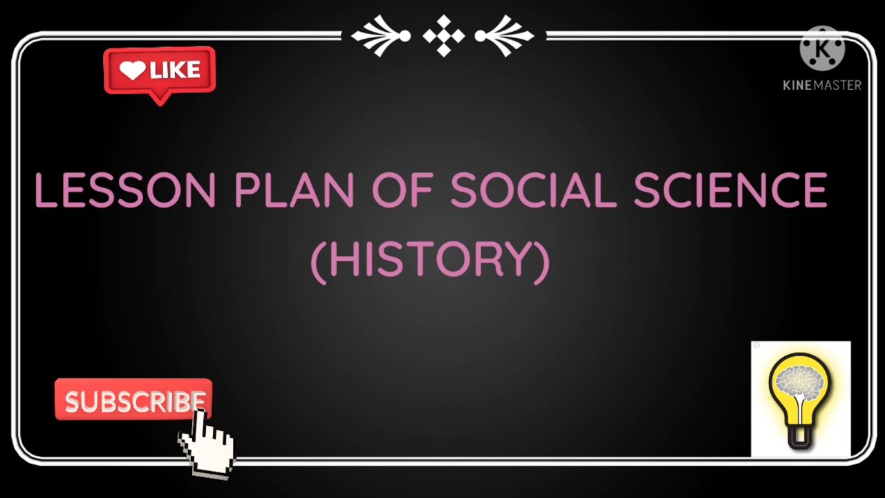 Lesson plan of social science History class6 part 1 