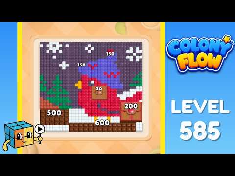 Colony Flow Level 585 Walkthrough Solution