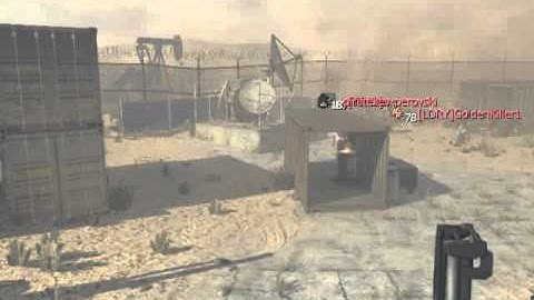 MW3 Throwing Knife bounce kill