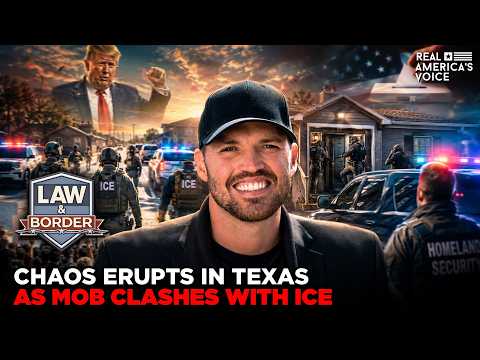 Chaos ERUPTS as ICE Faces ANGRY Mob During Texas Arrest Operation