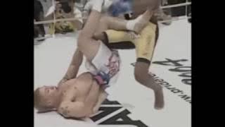 Flying scissor heel hook Ryo Chonan (MMA)