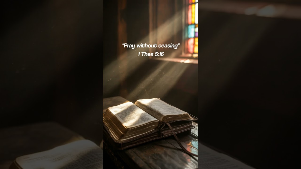Pray without Ceasing - 1 Thes 