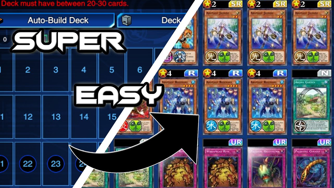5 EASY Steps to Make the PERFECT F2P Deck in Duel Links!!!