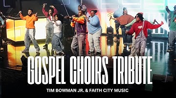 Tim Bowman Jr & Faith City Music Tribute Performance to Gospel Choirs