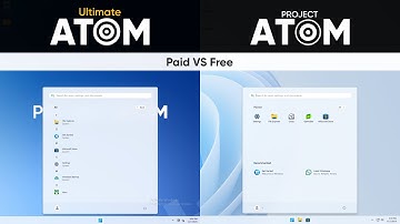 Do you really need to pay for a Windows build? Free vs Ultimate AtomOS builds
