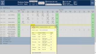 Using Shift Patterns