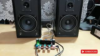 Yamaha Ns-p51 Speakers Sound Test With TPA3116 Class-D Amplifier