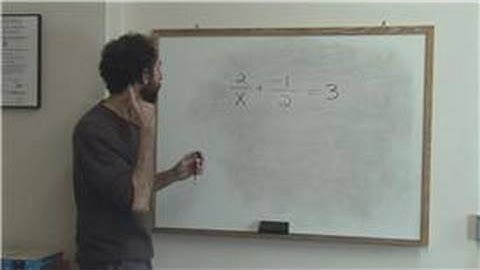 Math Lessons : How to Solve Rational Expressions