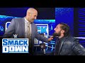 Cesaro comes face-to-face with Seth Rollins backstage: SmackDown, June 18, 2021