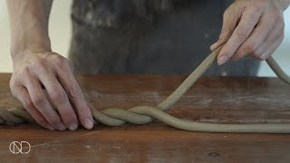 도자기 꼬임 트레이 만들기 : How make a ceramic tray [ONDO STUDIO]