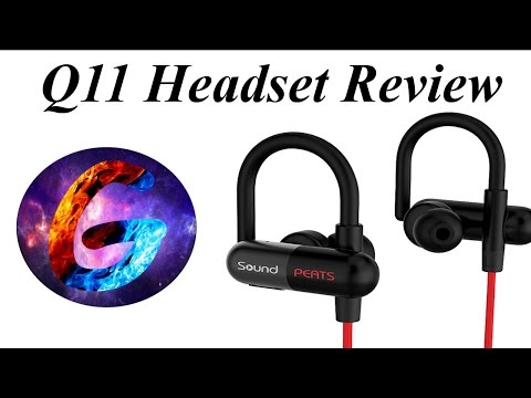 SoundPEATS  Q11 Bluetooth Headphone Review 2017