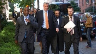 Chasing Bill de Blasio