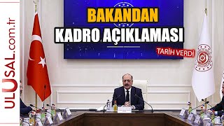 Sözleşmeli Personele Kadro Müjdesi