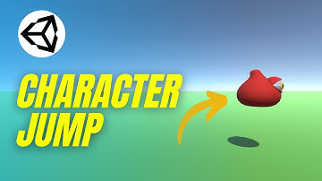 Een personage laten springen (Unity-tutorial)