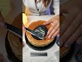 【4K】【ASMR】Melting Black Opal Bead Orb on Pancake 🌌✨