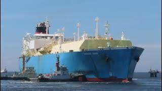 TANGGUH SAGO 離岸・出港 LNGタンカー(Liquefied Natural Gas Tanker )